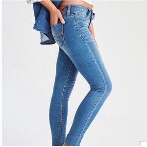 AEO Ne(x)t Super Stretch Jeggings Sz 2 - So Soft!